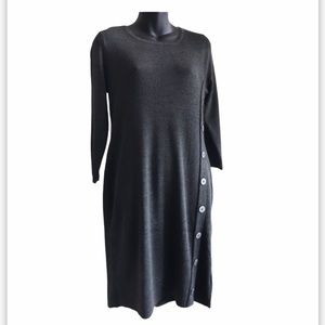 NWT Spense Knitted Dress. Grey. Size L